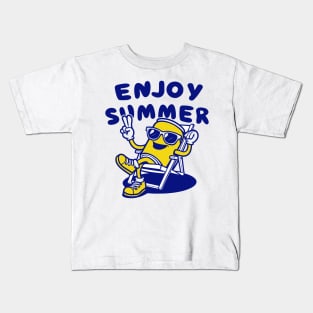 Enjoy the Summer Holiday Kids T-Shirt